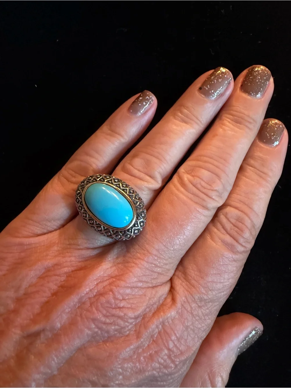 925 Sterling Silver bold artisan
